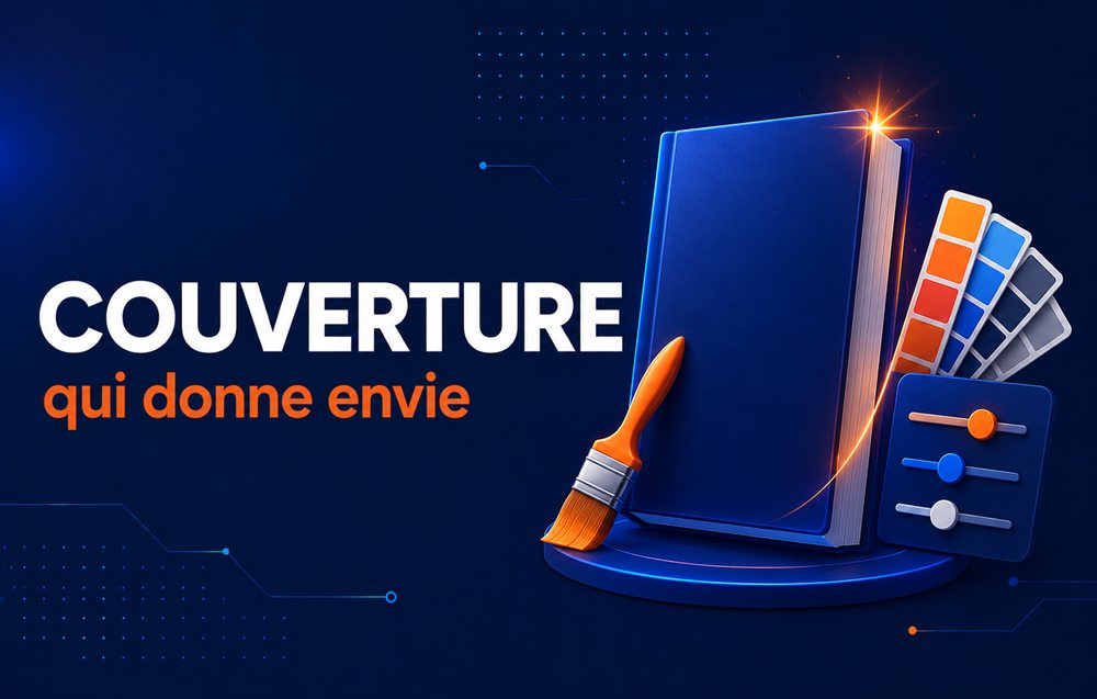 Création de couverture de livre KDP
