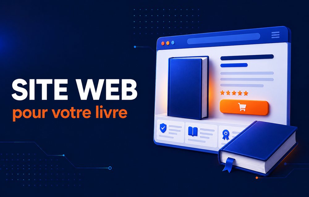 Rédaction de site web pour livre